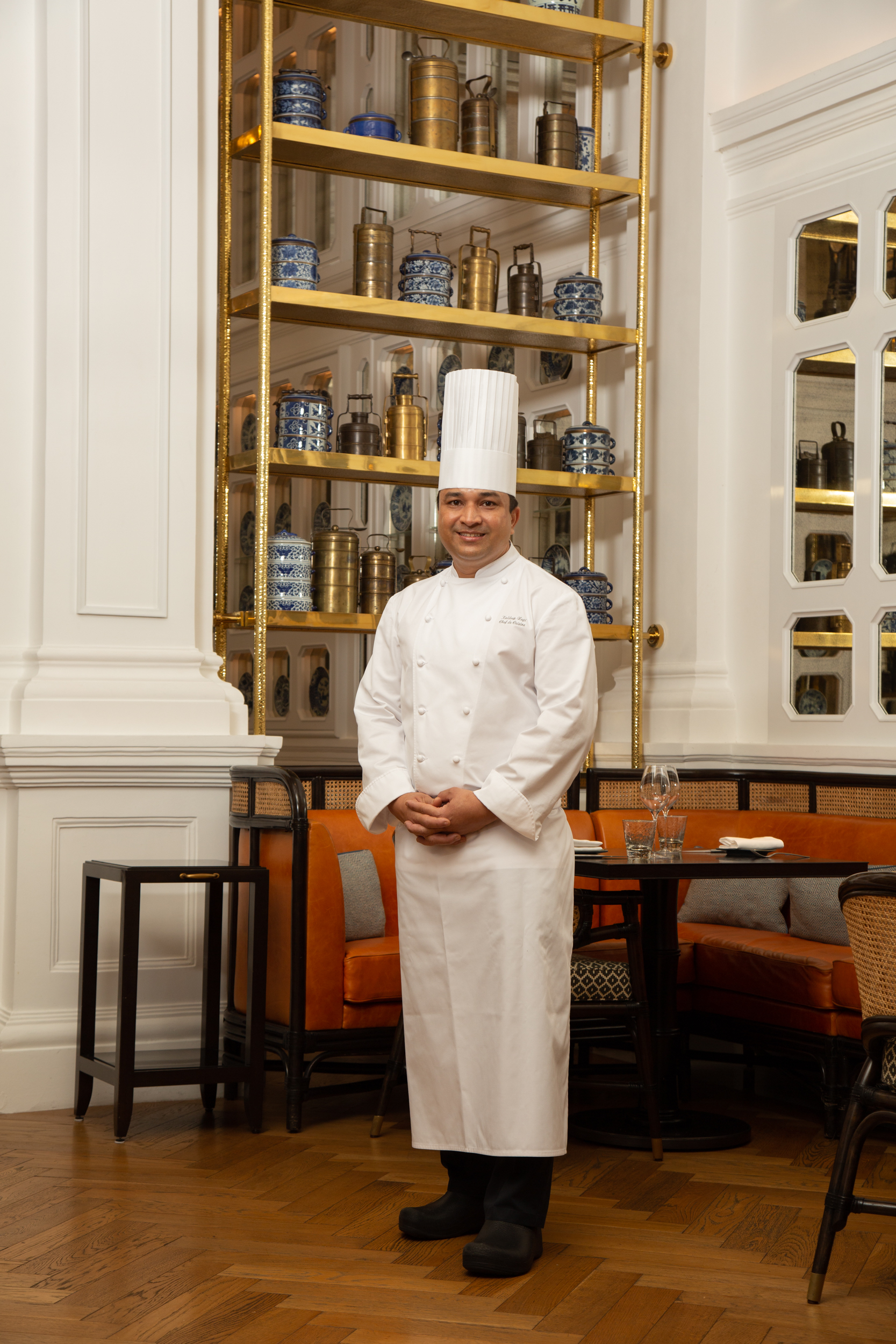 Kuldeep Negi, Chef de Cuisine of Tiffin Room, Raffles Singapore (2)