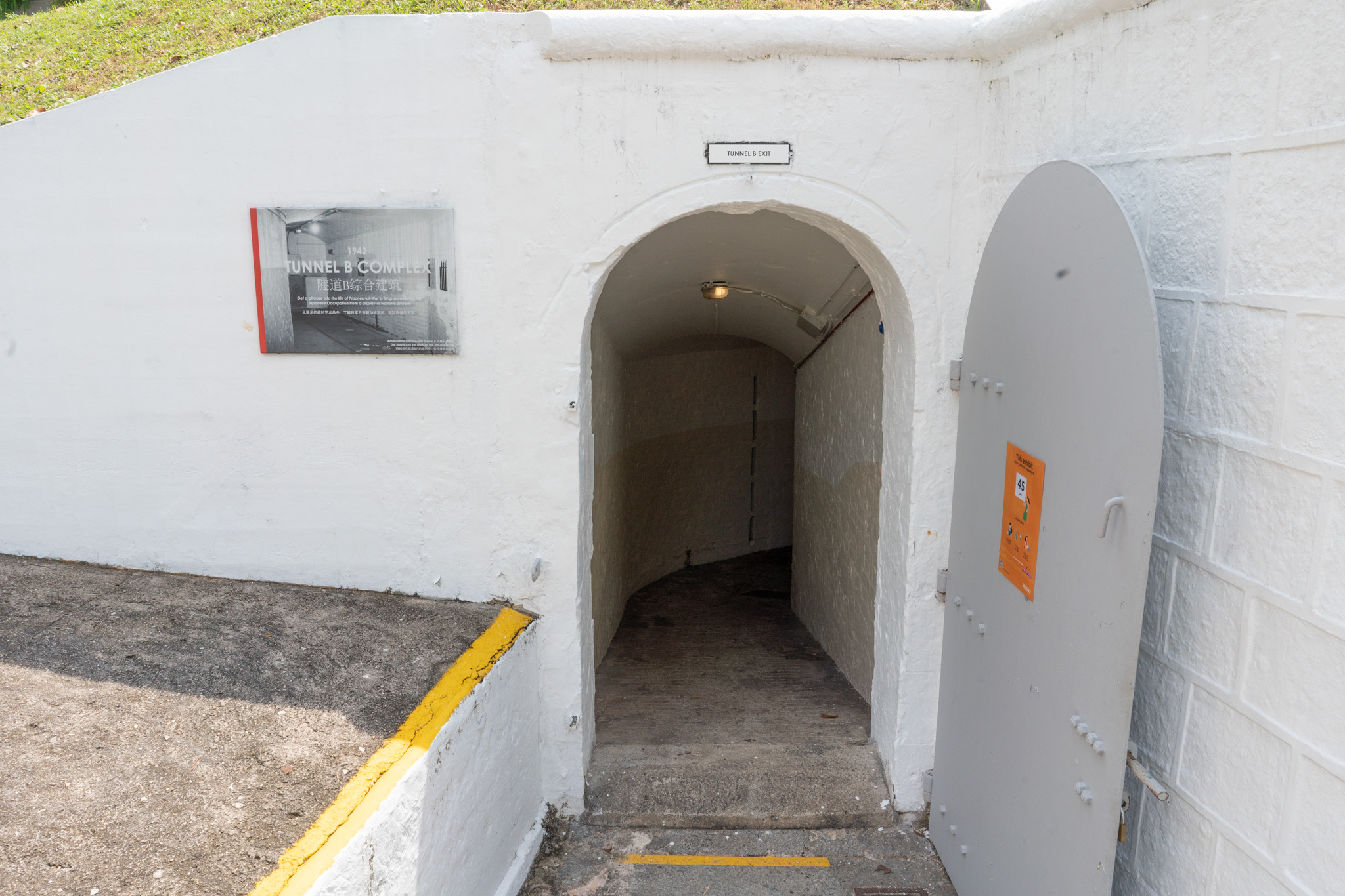 Tunnel B Complex (Image courtesy of National Heritage Board)